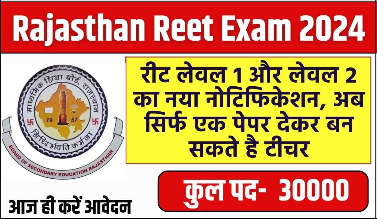 Rajasthan Reet Exam 2024