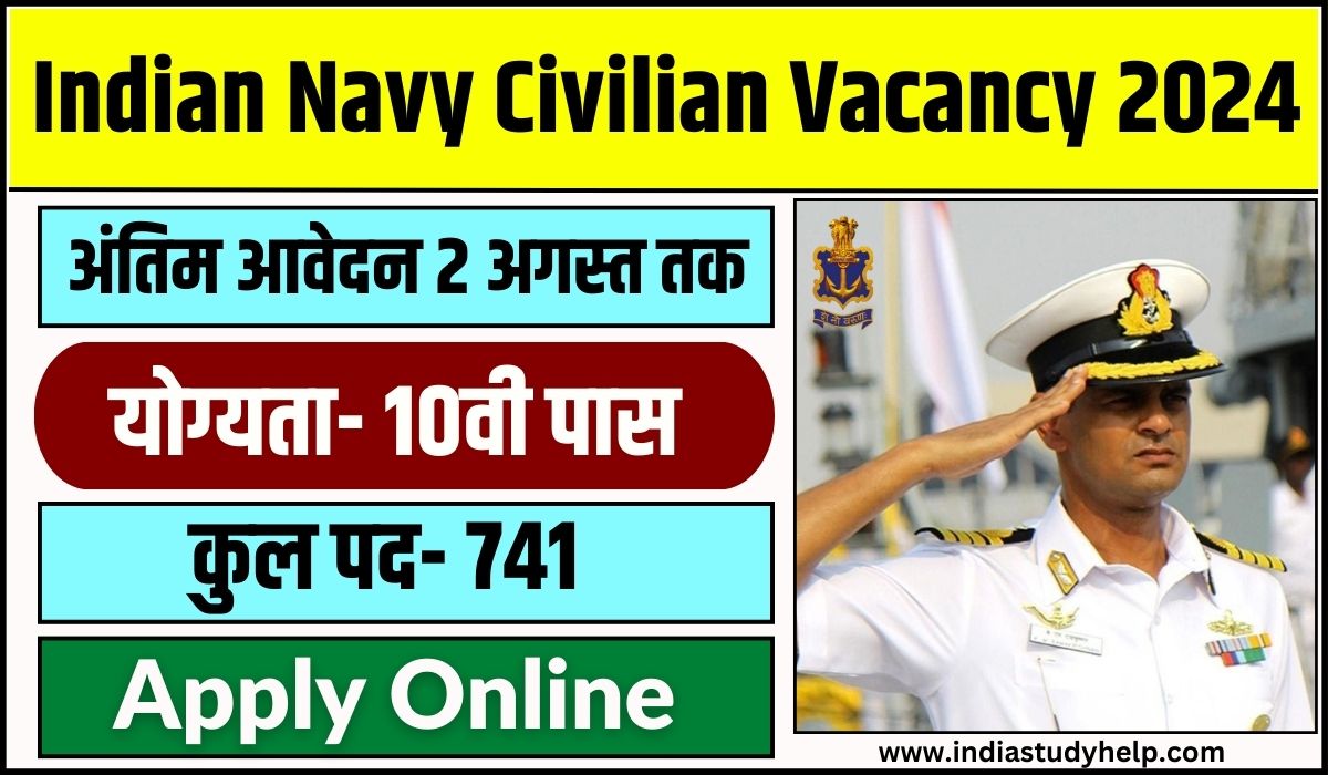 Indian Navy Civilian Vacancy 2024